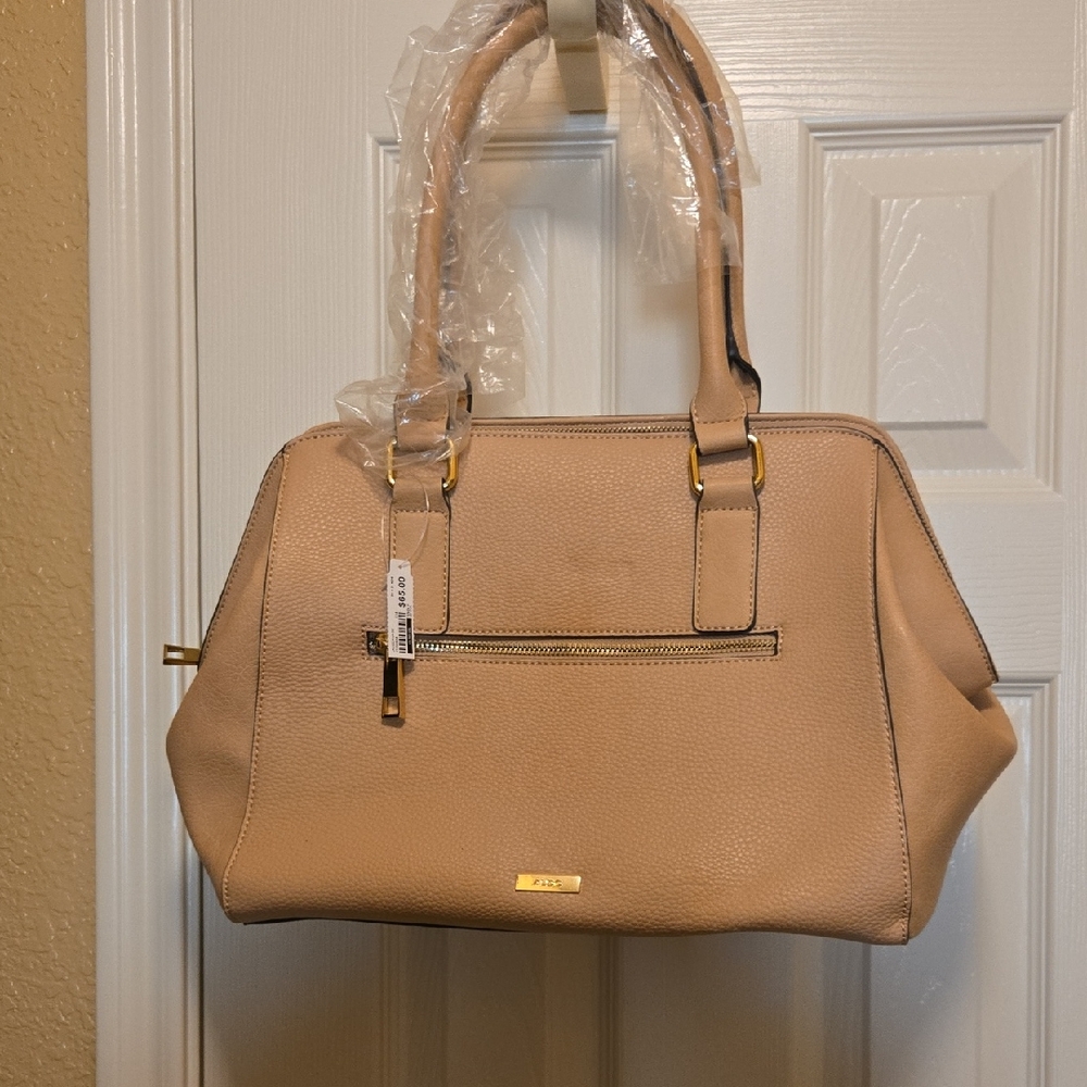 Aldo Beige Satchel Bag